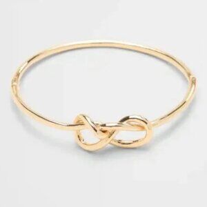 Banana Republic Gold Knot Bangle Bracelet/NWT